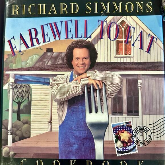 Awesome Richard Simmons Hardback Cookbook - Picture 1 of 7